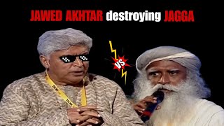 WHEN JAWED AKHTAR LOGICALLY DESTROYED SADGURU | JAWED AKHTAR vs SADGURU | JAGGI BHAI ROAST.