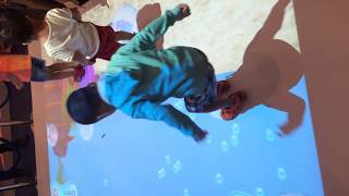 Celebrity Interactive Floor using Kinect - Friso event Profile