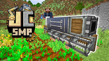 Just Create SMP EP5 Tree Farm with Schematics & Automatic Crop Harvesting