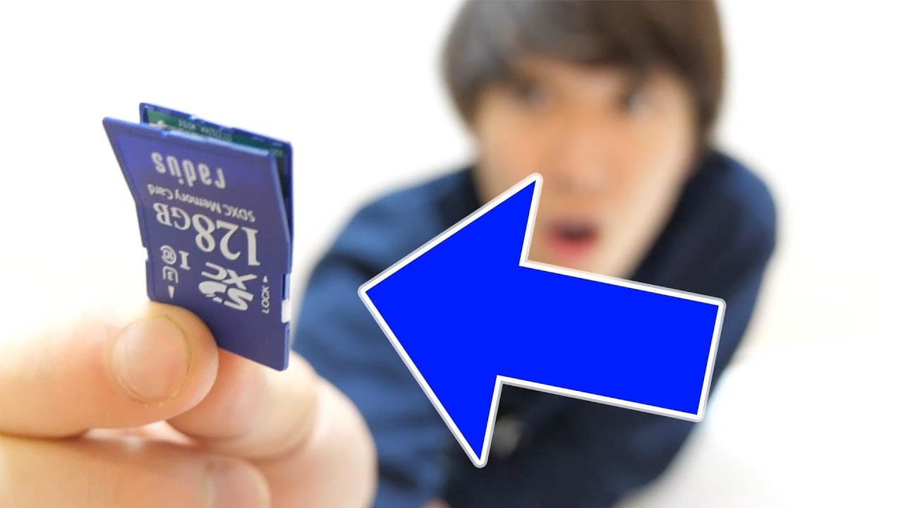 絶対に復元できないと言われたSDカードが復元されてるドッキリww