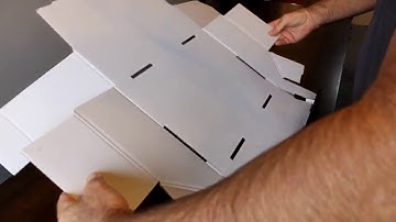 Cardboard Counter / Shelf Display Folding Tool, Jig, Fixture, Machine