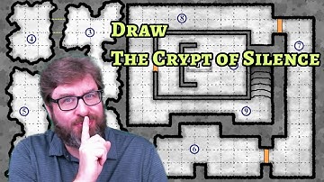 Learn to Draw D&D Dungeon Maps With GIMP | Crypt of Silence