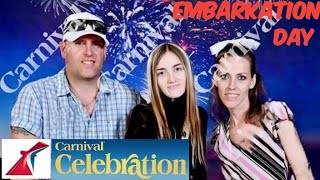 Carnival Celebration Port Miami Embarkation Day March 3, 2024 #carnival2024 #portmiami