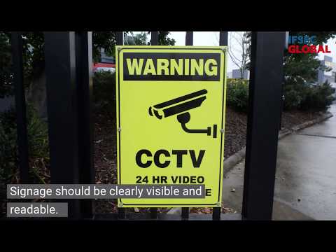 Watch: CCTV signage - How to avoid GDPR penalties