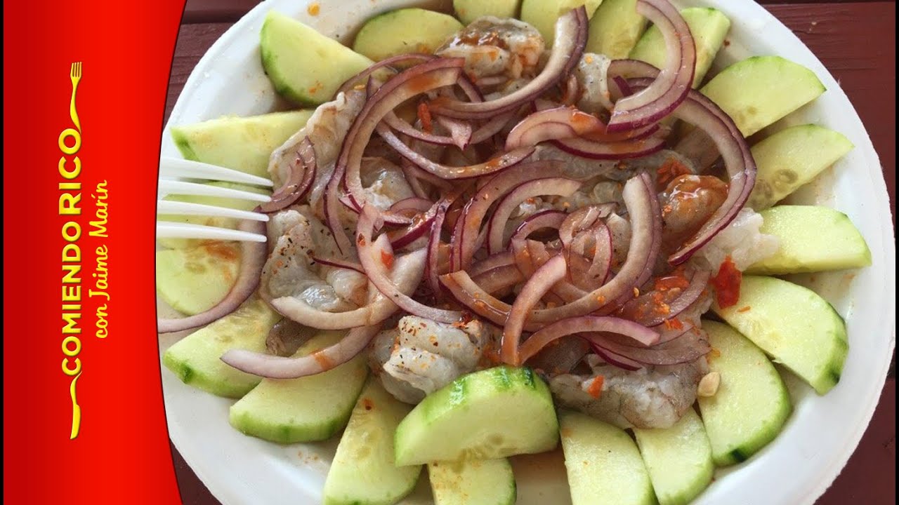 Agua Chile - Ceviche de Camaron - YouTube