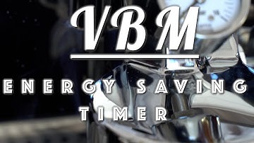 How to: Set Energy Saving Timer on VBM Dual Boiler Espresso Machines
