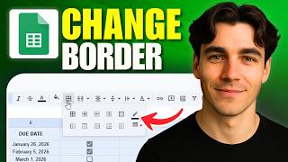 How To Change Google Sheets Border Thickness (Tutorial 2026)