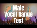 Quick Vocal Range Test for Guys