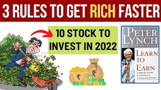 LEARN TO EARN (SUMMARY) BY PETER LYNCH + 10 STOCKS TO INVEST RIGHT NOW FOR LONG TERM HIGH RETURNS