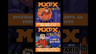 Atlanta and Orlando!! Next weekend with The Ataris! #mxpx #poppunksnotdead #punk #punkrock