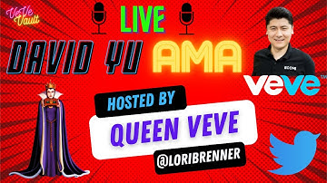 VeVe Founder David Yu AMA Hosted by Queen VeVe on Twitter Space - LIVE