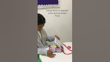 Using PECS during snack time