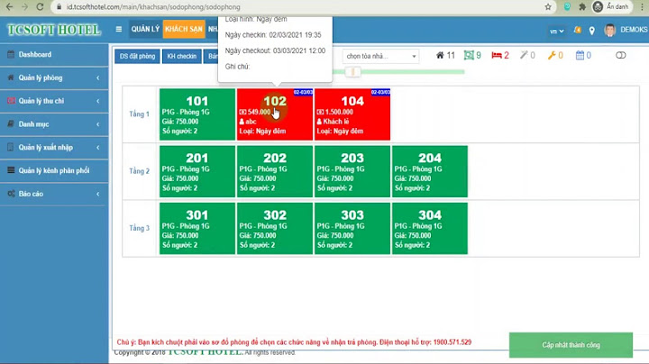 Hướng dẫn phần mềm quản lý khách sạn smile năm 2024
