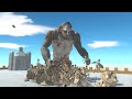 Skeleton King and Undead Army - Animal Revolt Battle Simulator