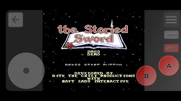 The Storied Sword (NES homebrew using Argon App/Emulator)