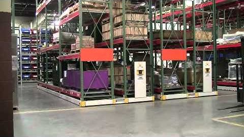 ActivRAC® Warehouse Shelving System Saves Wasted Aisle Space