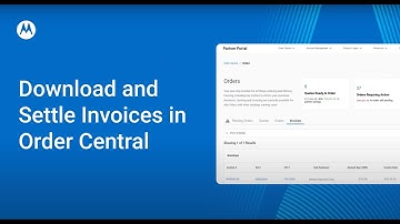 How to download and settle invoices in the Portal
