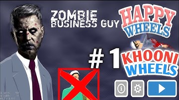 Happy Wheels Mobile - Gameplay Walkthrough Part 1 - Business Guy: All Levels (iOS, Android)