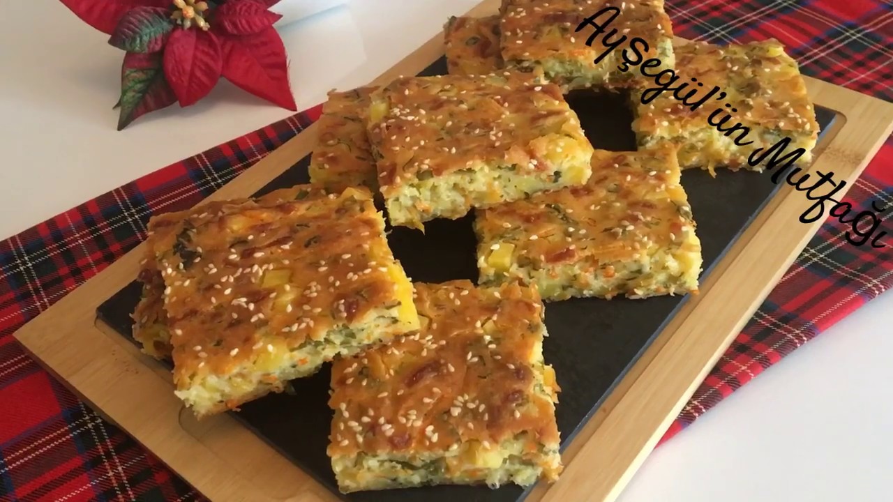 SEBZELİ TUZLU KEK TARİFİ YouTube