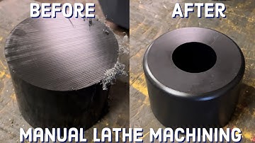 Making A Bush from scratch - Manual Lathe Machining #Precision#LatheWork#Machinist