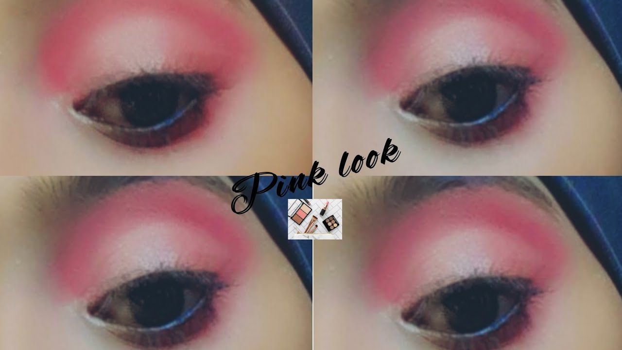 pretty in pink eye makeup tutorial | Step by step eye makeup tutorial ...