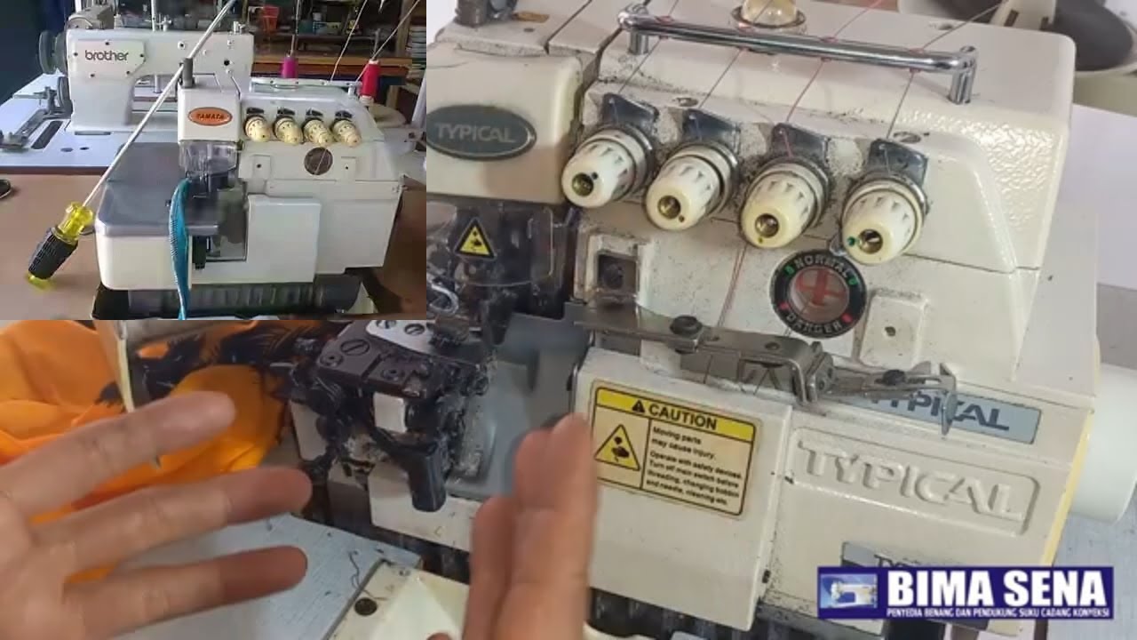 Cara Mudah memperbaiki pisau obras yg tumpul