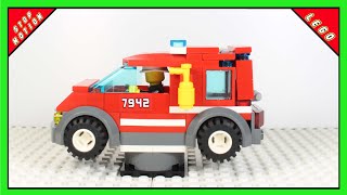 Stop Motion LEGO build voiture de pompier (brickfilm) studio bricks motion (SBM)