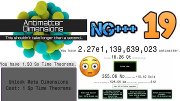 Antimatter Dimensions NG+++ Episode 19: Almost at Meta Dimensions!!