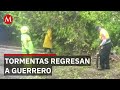 Guerrero amanece sin lluvia pero nuevas tormentas regresan; advierten sobre deslaves en carreteras