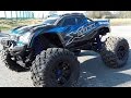 RC Good Year D.A Traxxas X Maxx 1:5er &amp; Carbon Fighter Action Video und Diashow