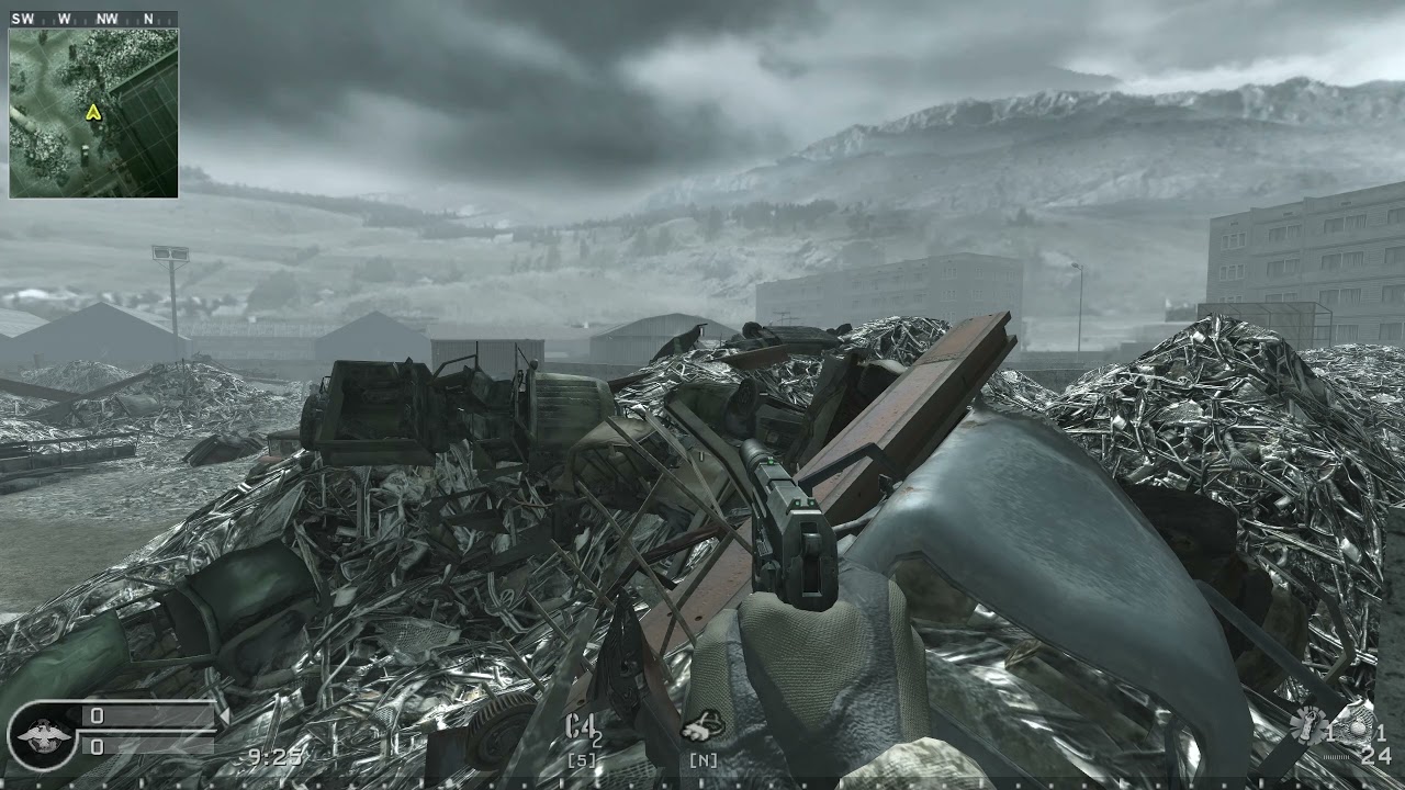 Call of duty 4|Custom Multiplayer Map Showcase|Scrap