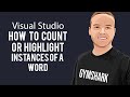 How To Highlight &amp; Count Instances Of A Word In VB.NET