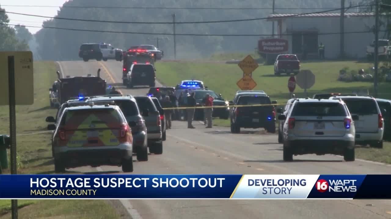 Madison County deputy wounded in shootout - YouTube