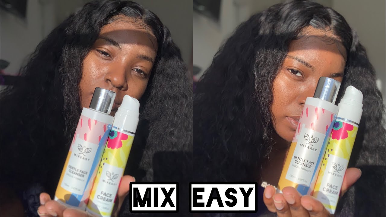 SKIN CARE ROUTINE MIX EASY INITIAL PRODUCT REVIEW YouTube