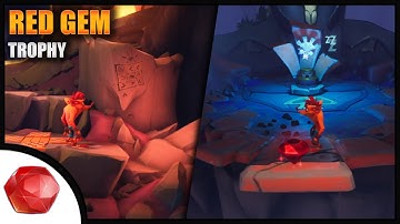 Crash Bandicoot 4 - Red Gem Location (Ruby Red Trophy)