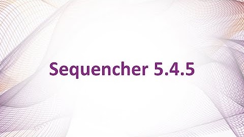 Sequencher 5.4.5