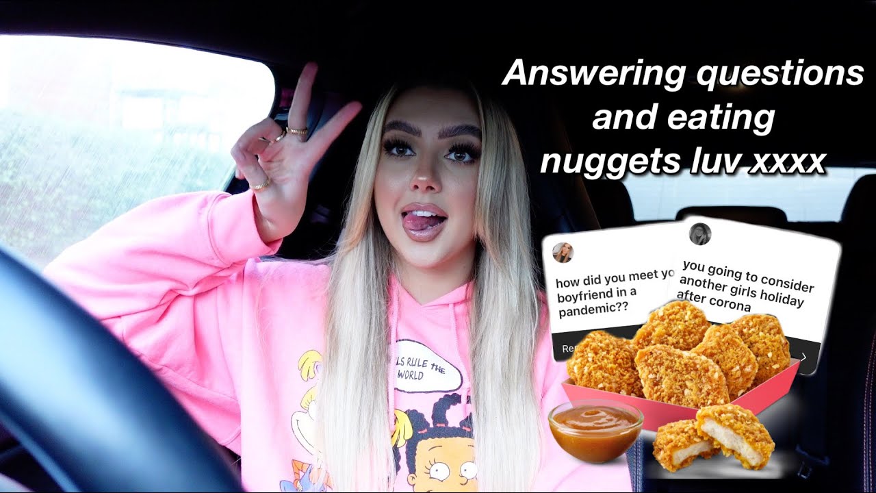 Отвечаю на вопросы, пробуя НОВЫЕ куриные наггетсы Katsu от McDonald's! Поехали со мной!