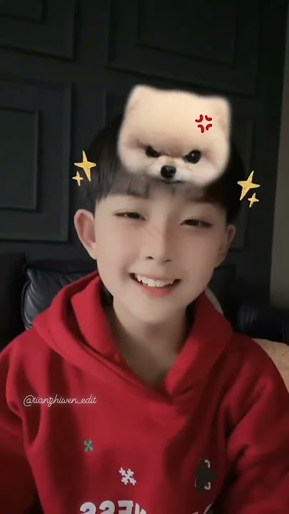 tian zhi wen when we are happy today 💚💙💛