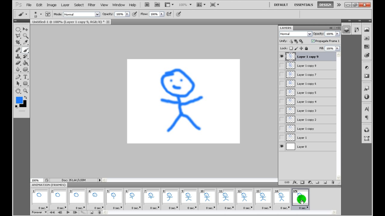 Sticky_fish: I will make a stickman animation frame by frame of your choice  for $25 on