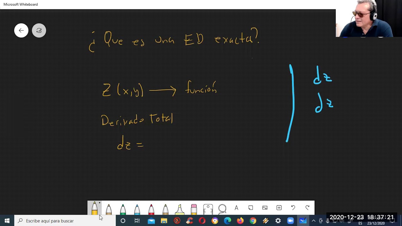 Ecuaciones Diferenciales Exactas y No Exactas - YouTube