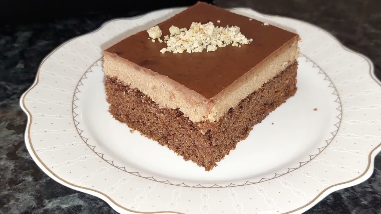 JEDNOSTAVAN KOLAČ OD ORAHA I ČOKOLADE