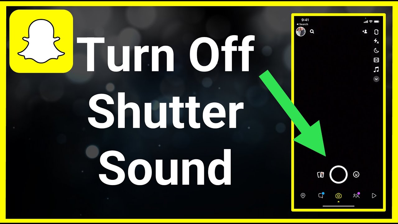 How To Turn Off Snapchat Shutter Sound YouTube