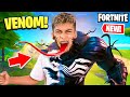 Transforming into venom in fortnite  royalty gaming