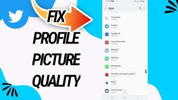 How To Fix And Solve Profile Picture Quality On Twitter App