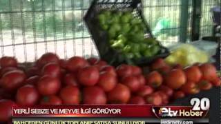 Yerli̇ Sebze Ve Meyve İlgi̇ Görüyor