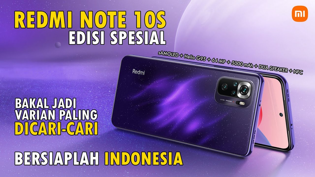 Redmi 10s Purple