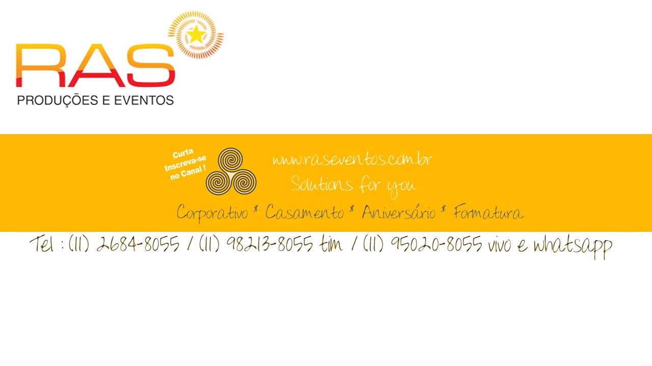 Transmissão ao vivo de RAS Eventos