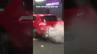 TURBO FAIL VW GOLF 7 GTI 2013. Hungry engine eats turbo. Resimi