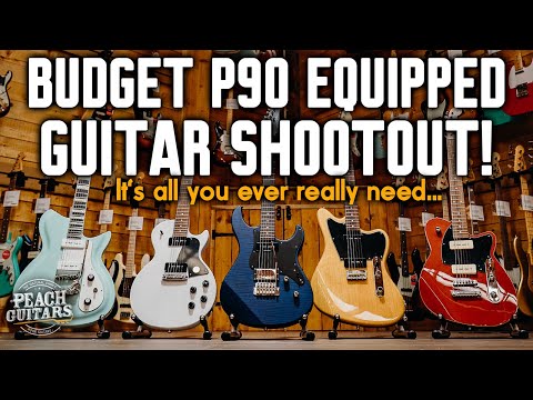 Budget P-90 Equipped Guitars! Is it the best pickup ever?