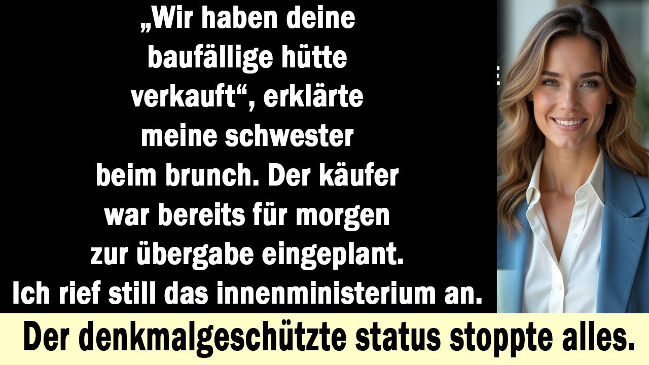 Meine Schwester verkaufte meine „wertlose Hütte“ für Schulden…bis der National Park Service eingriff